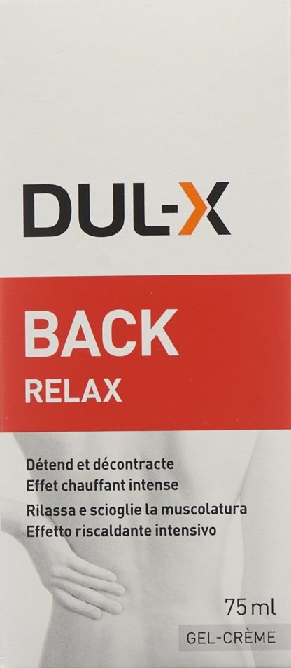 DUL-X Back Relax Gel Creme N Disp 75 ml – Bild 2