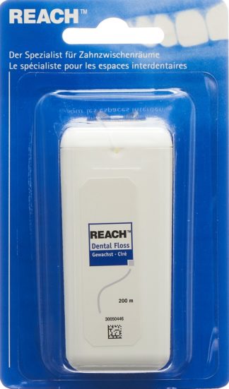 REACH Zahnseide 200m gewachst Ds