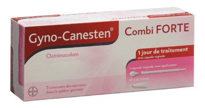 GYNO-CANESTEN Kombi FORTE Vaginalkaps & Creme – Bild 4
