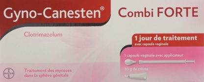 GYNO-CANESTEN Kombi FORTE Vaginalkaps & Creme – Bild 2