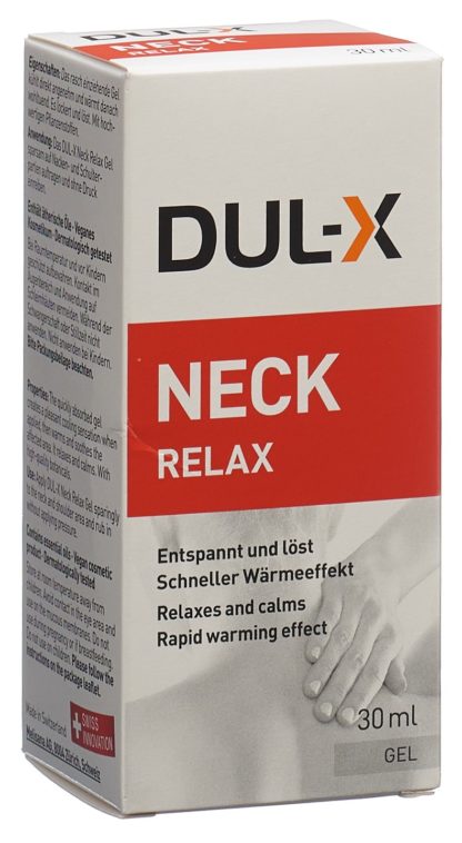 DUL-X Neck Relax Gel N Disp 30 ml – Bild 3