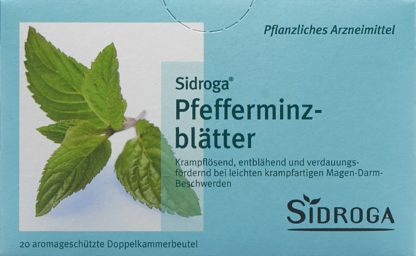 SIDROGA Pfefferminzblätter 20 Btl 1.5 g