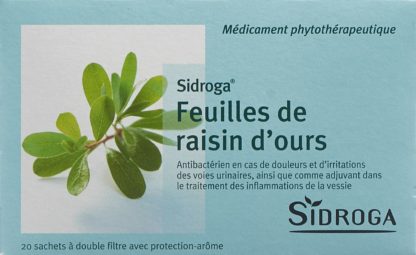 SIDROGA Bärentraubenblätter 20 Btl 2 g – Bild 2