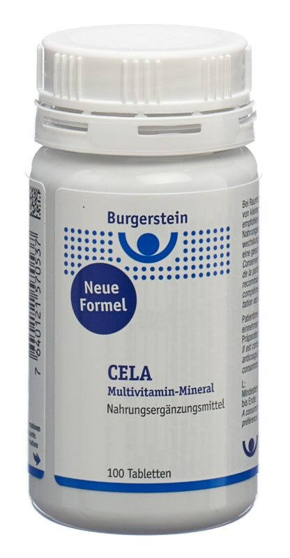 BURGERSTEIN Multivitamin-Mineral CELA Tabl 100 Stk – Bild 3