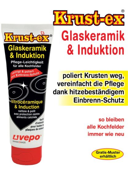 KRUST EX Glaskeramikreiniger und Induktion 130 g – Bild 3