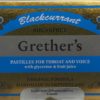 GRETHERS Blackcurrant Past o Z Ds 110 g