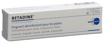 BETADINE desinfizierende Wundsalbe Tb 30 g – Bild 4