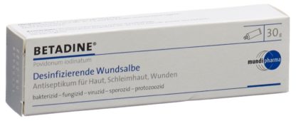 BETADINE desinfizierende Wundsalbe Tb 30 g – Bild 3