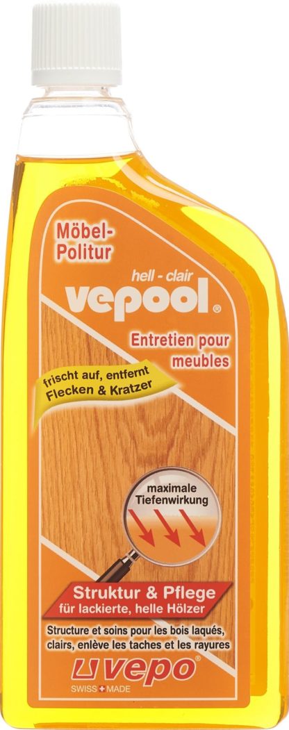 VEPOOL Möbelpolitur liq hell 300 ml