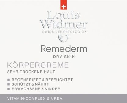 WIDMER REMEDERM Creme Corps Parf 250 ml