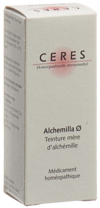CERES Alchemilla Urtinkt Fl 20 ml – Bild 4