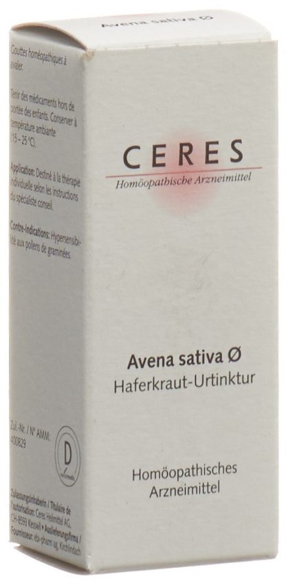 CERES Avena sativa Urtinkt Fl 20 ml – Bild 3