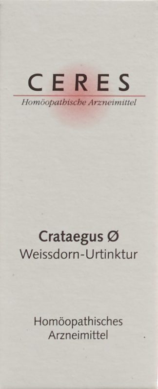 CERES Crataegus Urtinkt Fl 20 ml