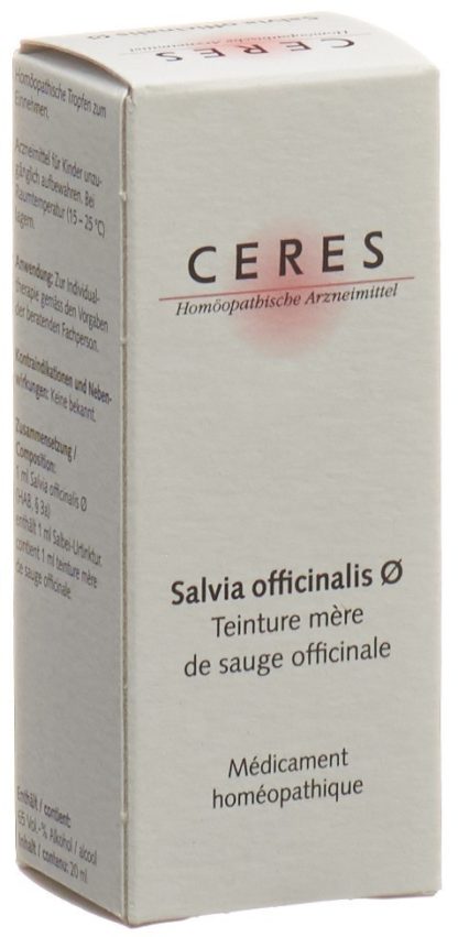 CERES Salvia Urtinkt Fl 20 ml – Bild 4