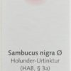 CERES Sambucus nigra Urtinkt Fl 20 ml