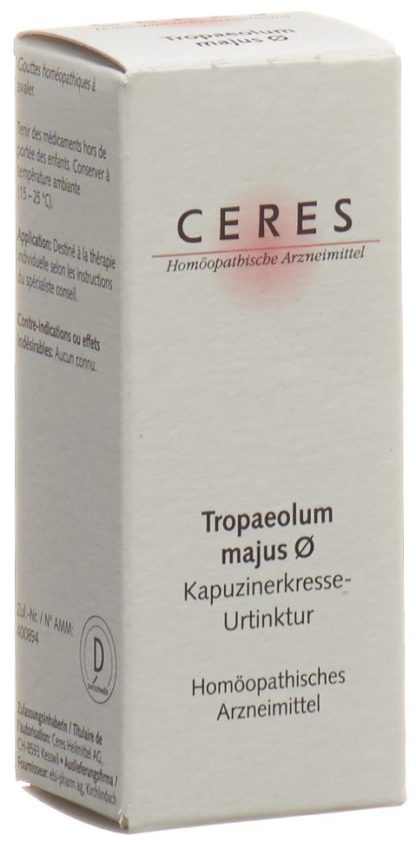 CERES Tropaeolum majus Urtinkt Fl 20 ml – Bild 3