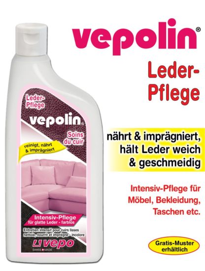 VEPOLIN Lederpflege farblos 300 ml – Bild 3
