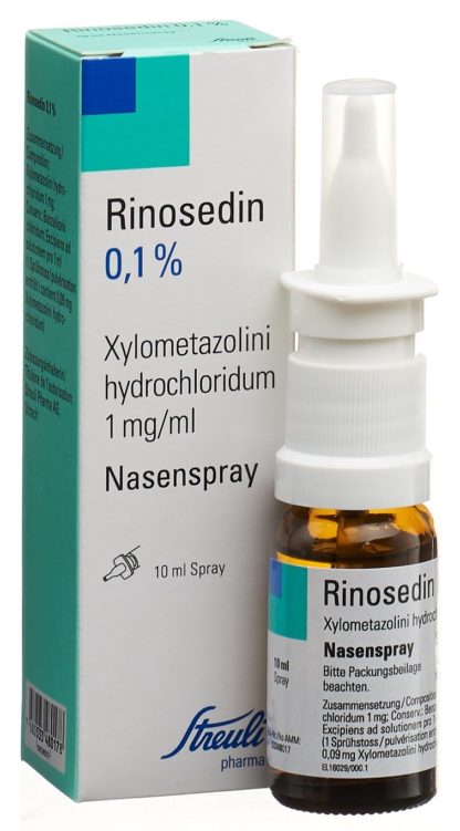 RINOSEDIN Nasenspray 0.1 % 10 ml – Bild 5