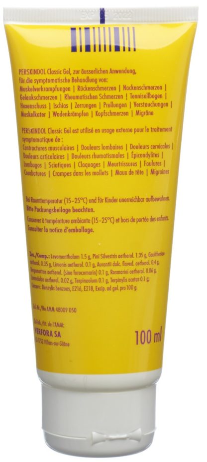 PERSKINDOL Classic Gel Tb 100 ml – Bild 6