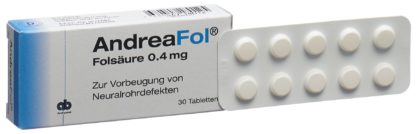 ANDREAFOL Tabl 0.4 mg 30 Stk – Bild 5