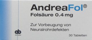 ANDREAFOL Tabl 0.4 mg 30 Stk