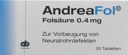 ANDREAFOL Tabl 0.4 mg 30 Stk