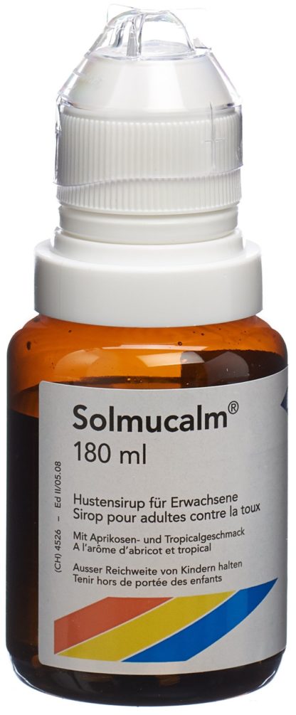SOLMUCALM Sirup Erw Fl 180 ml – Bild 4