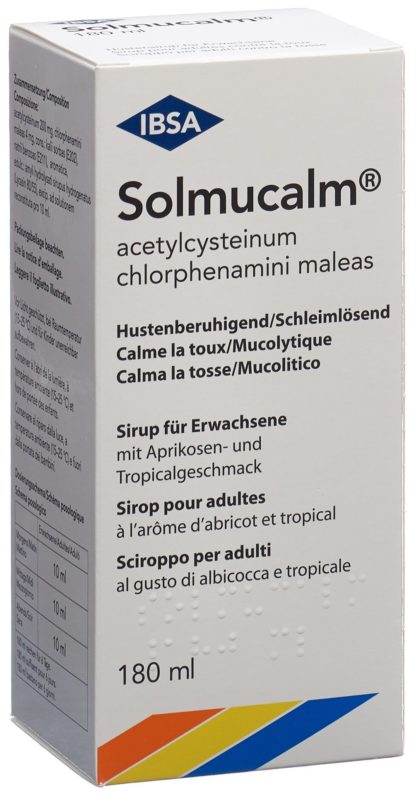 SOLMUCALM Sirup Erw Fl 180 ml – Bild 2