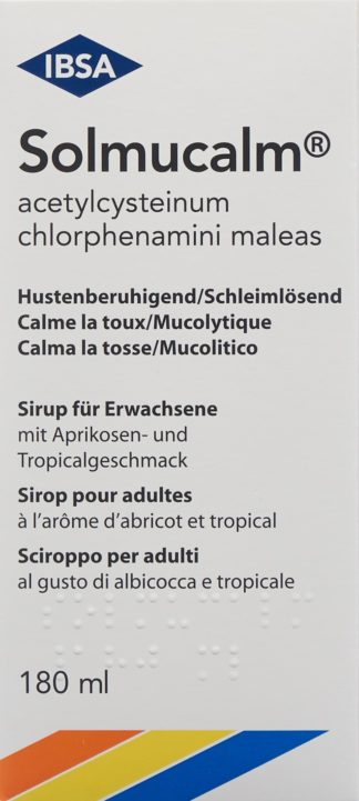 SOLMUCALM Sirup Erw Fl 180 ml