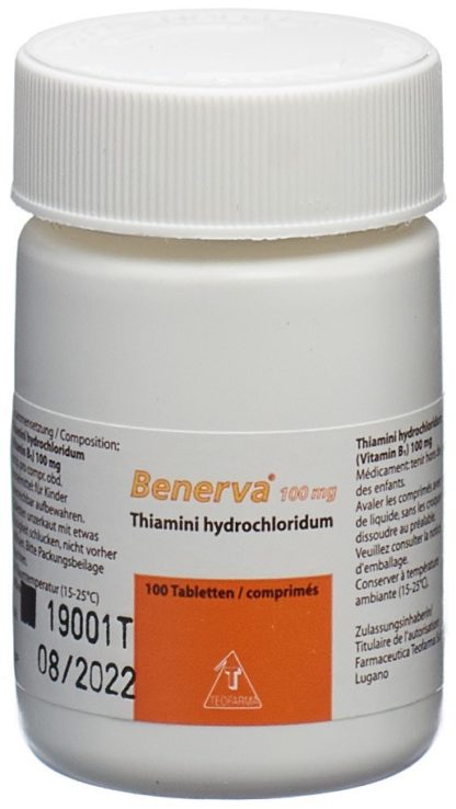 BENERVA Tabl 100 mg 100 Stk – Bild 7