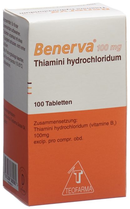 BENERVA Tabl 100 mg 100 Stk – Bild 3
