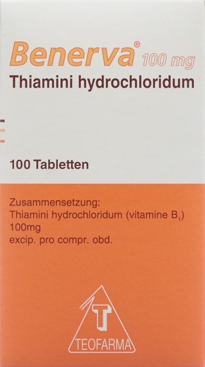 BENERVA Tabl 100 mg 100 Stk