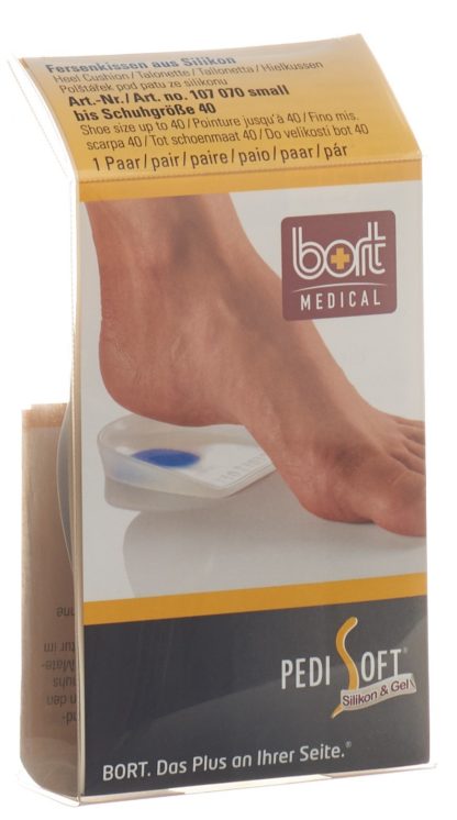 BORT PEDISOFT Fersenkissen S -40 m Softspot 2 Stk – Bild 2