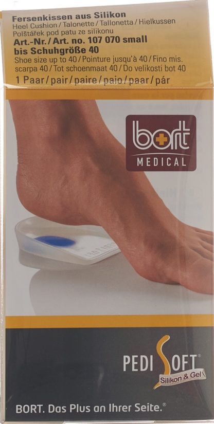 BORT PEDISOFT Fersenkissen S -40 m Softspot 2 Stk