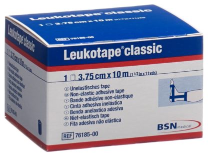 LEUKOTAPE classic Pflasterband 10mx3.75cm blau – Bild 2