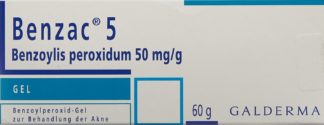 BENZAC 5 Gel 50 mg/g Tb 60 g