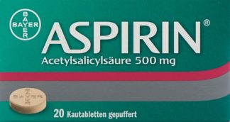ASPIRIN Kautabl 500 mg 20 Stk