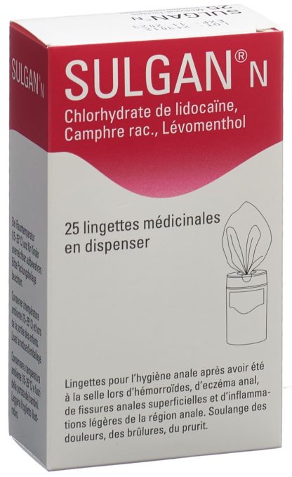 SULGAN-N Medizinal-Tüchlein in Dispenser 25 Stk – Bild 4
