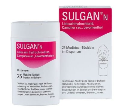 SULGAN-N Medizinal-Tüchlein in Dispenser 25 Stk – Bild 5
