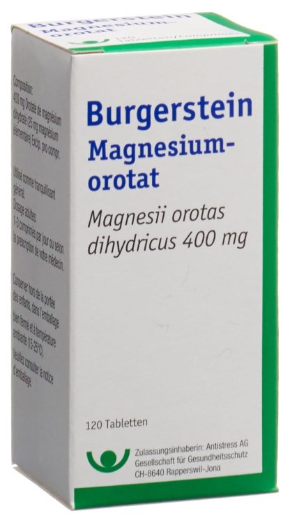 BURGERSTEIN Magnesiumorotat Tabl Ds 120 Stk – Bild 3