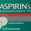 ASPIRIN Brausetabl 500 mg 6 Btl 2 Stk