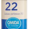 OMIDA SCHÜSSLER Nr22 Calc carb Tabl D 12 Ds 100 g