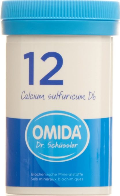 OMIDA SCHÜSSLER Nr12 Cal sulf Tabl D 6 Ds 100 g