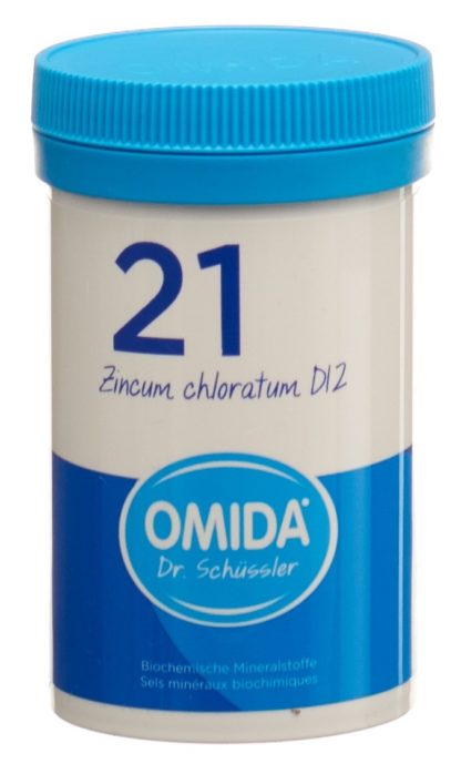 OMIDA SCHÜSSLER Nr21 Zinc chlor Tabl D 12 Ds 100 g – Bild 3