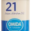 OMIDA SCHÜSSLER Nr21 Zinc chlor Tabl D 12 Ds 100 g
