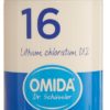 OMIDA SCHÜSSLER Nr16 Lithi chlor Tabl D 12 100 g