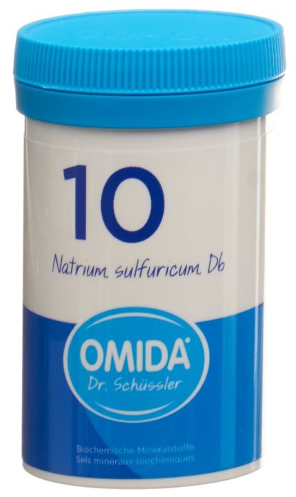 OMIDA SCHÜSSLER Nr10 Nat sulf Tabl D 6 Ds 100 g – Bild 3