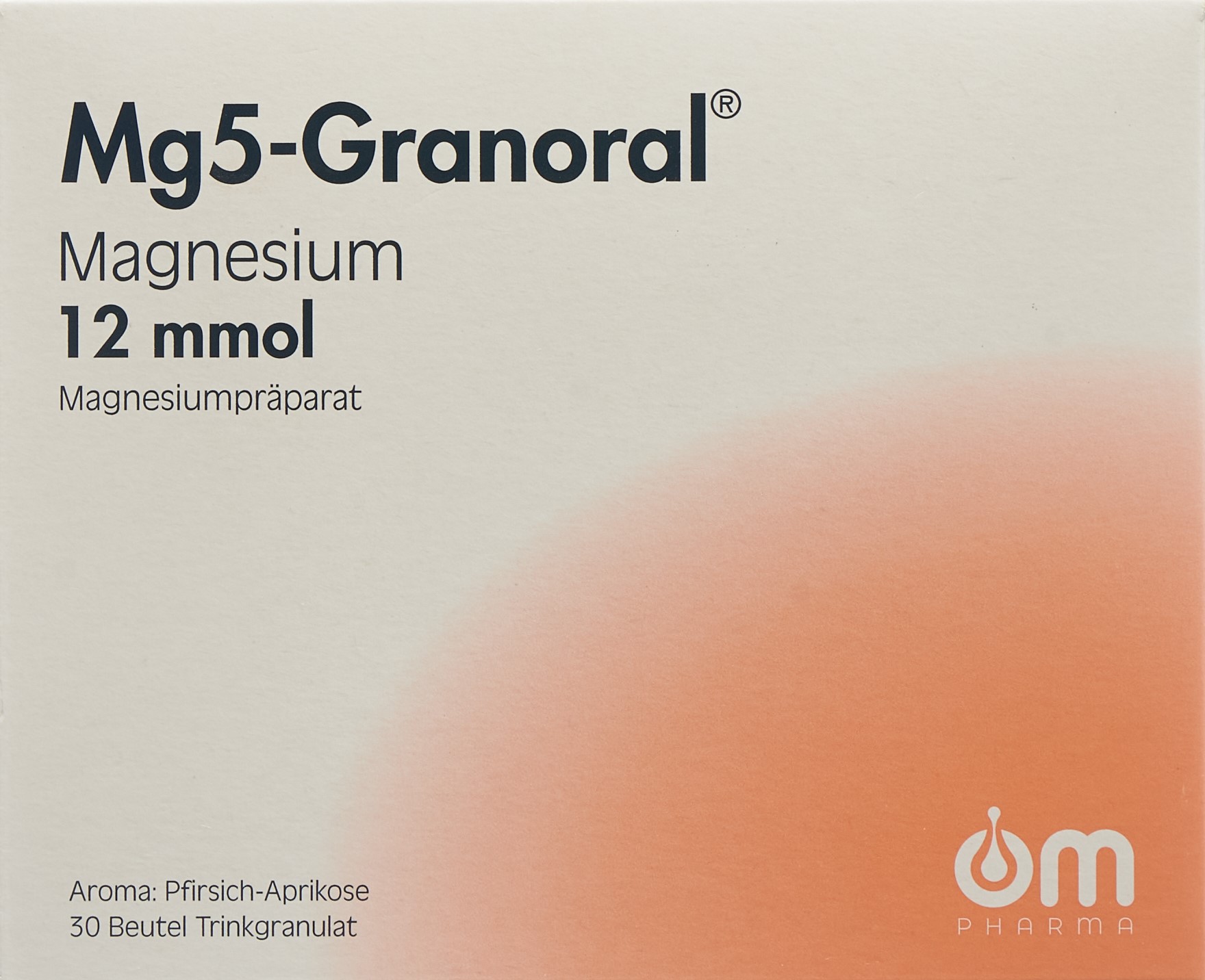 MG5-GRANORAL Gran 12 mmol Pfirs-Aprik Btl 30 Stk
