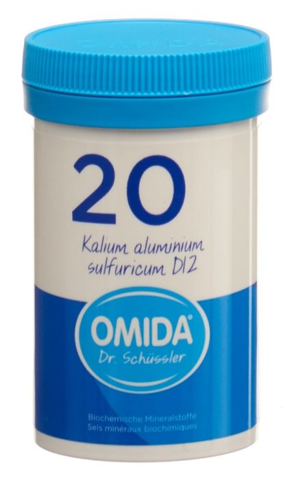 OMIDA SCHÜSSLER Nr20 Kal alum sul Tabl D 12 100 g – Bild 3