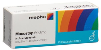 MUCOSTOP Brausetabl 600 mg 10 Stk